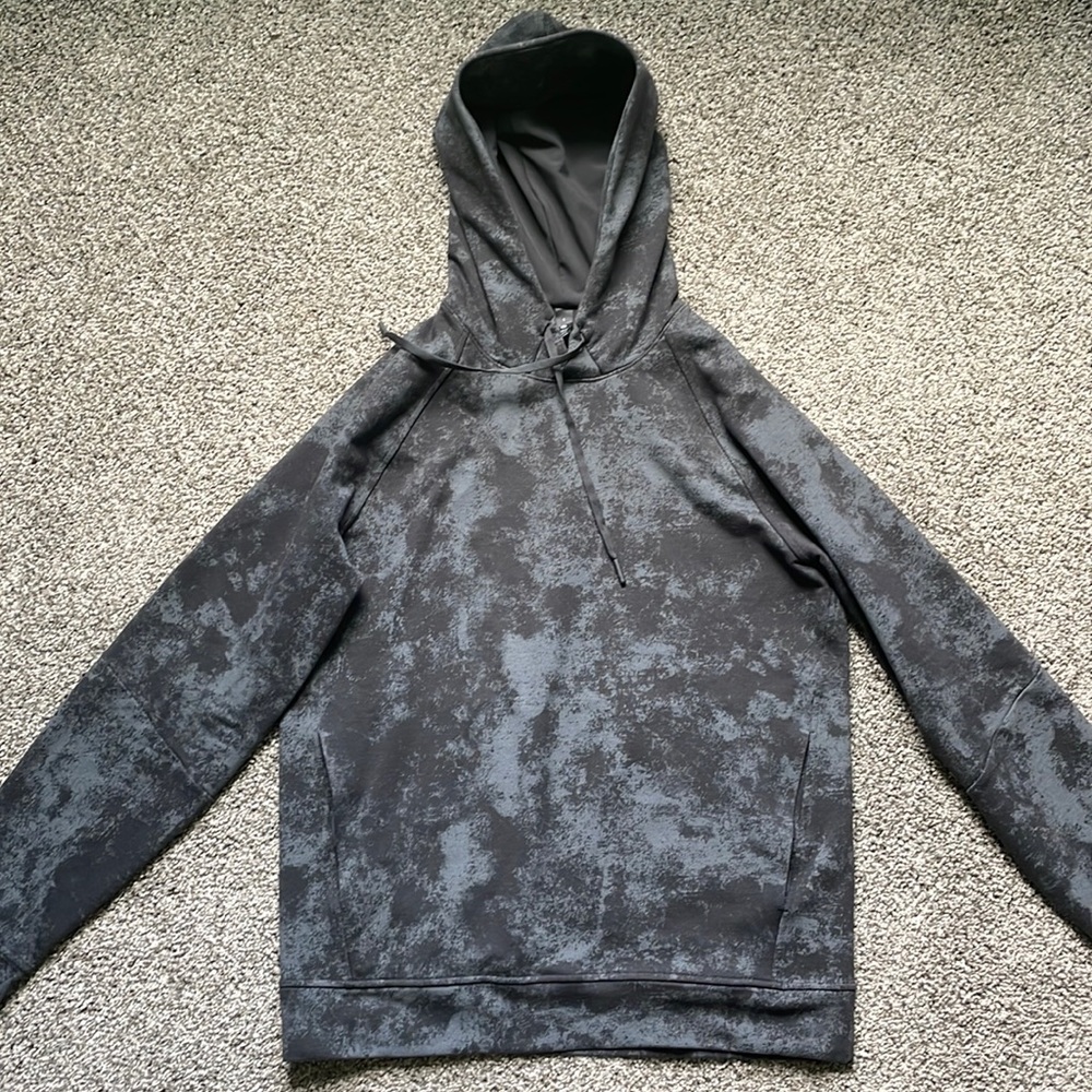 Men’s Small Lululemon City Sweat Pullover Hoodie - Black Camo